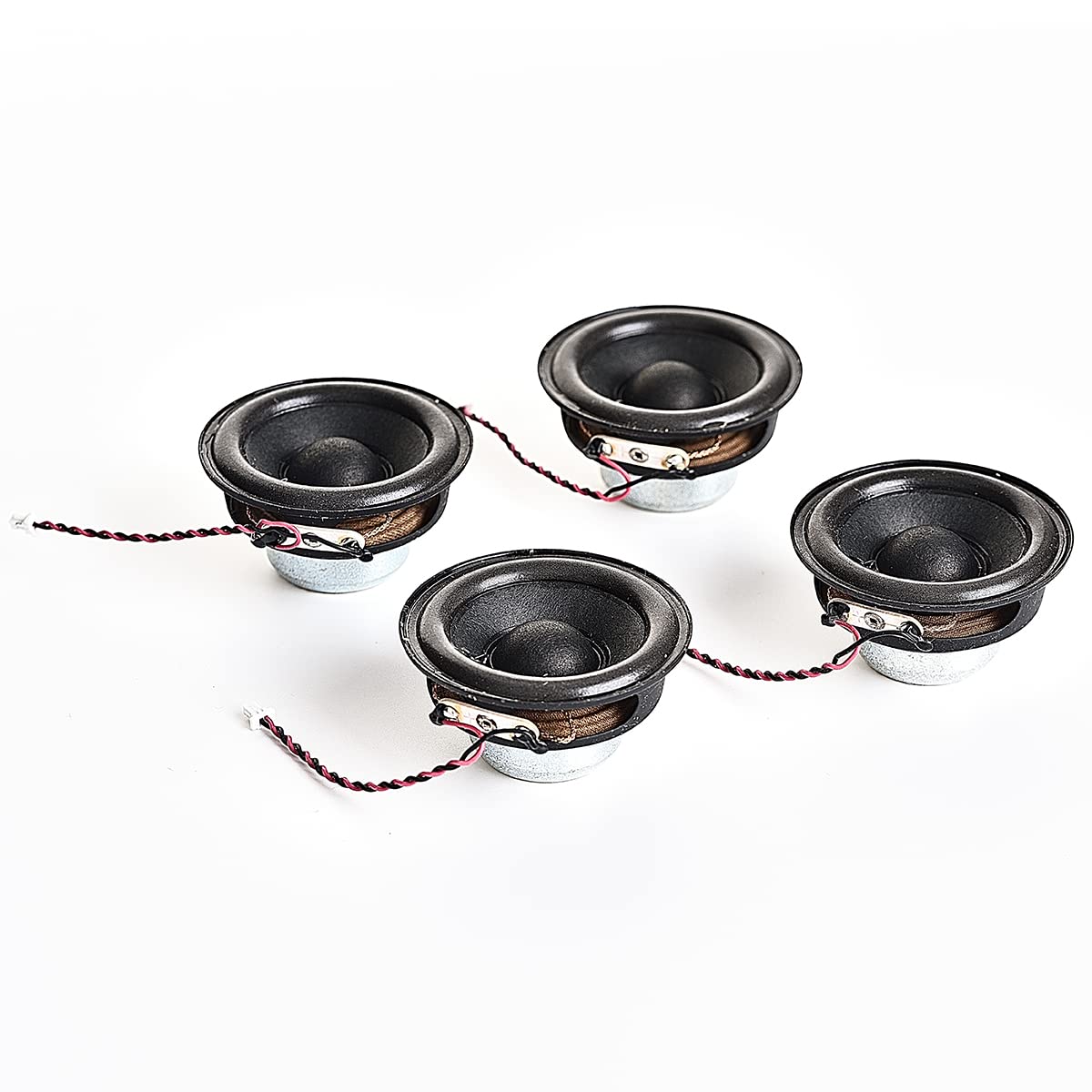 Cylewet 4Pcs 2inch 8Ohm 5W Full Range Audio Speaker Stereo Woofer Loudspeaker for Arduino (Pack of 4) CYT1121