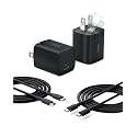 Belkin USB C Charger Block 25W (2 Pack) USB C Cable Included - PD3.0 PPS Fast Charging for Samsung Galaxy S25, S24, Apple iPhone 17, Air, Pro, Pro