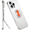 Gornergrat Grat Magnetic Phone Grip Kickstand, [Elastic Finger Strap] Phone Loop Holder, Dual-Sided Magnet Ring Stand Compatible with Magsafe Series