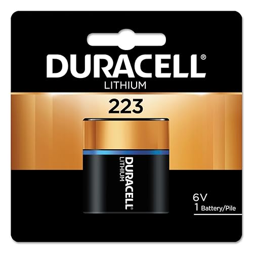 Duracell DL223ABPK Ultra High Power Lithium Battery, 223, 6V, 1/EA