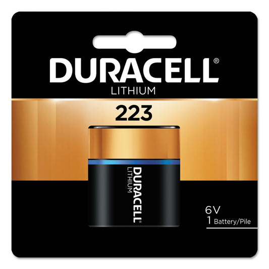 Duracell DL223ABPK Ultra High Power Lithium Battery, 223, 6V, 1/EA