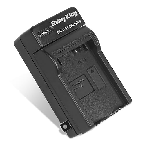 LP-E5 Battery Charger for Canon EOS 500D, 450D, Kiss X3, Rebel T1i, XS
