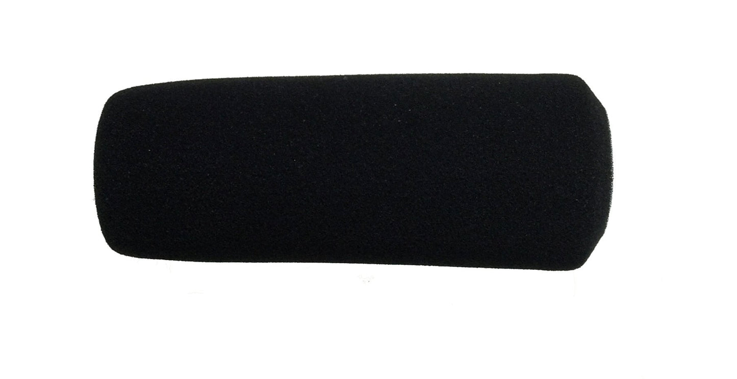 Tetra-Teknica Essentials Series Foam Windscreen for Shotgun Camera Microphones up to 4.5 Inch in Length, Color Black, 2 Pack