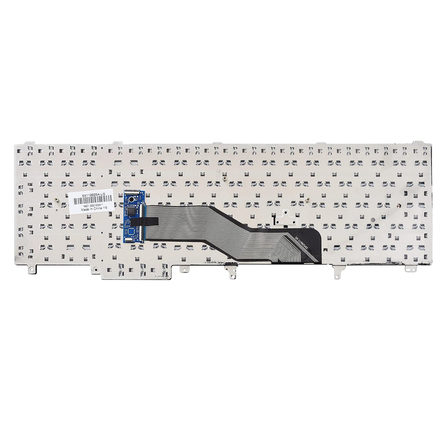 SUNMALL Replacement Keyboard Compatible with Dell Latitude E5520 E5520m E5530 E6520 E6530 E6540 Precision M4600 M4700 M6600 M6700 Laptop US Layout