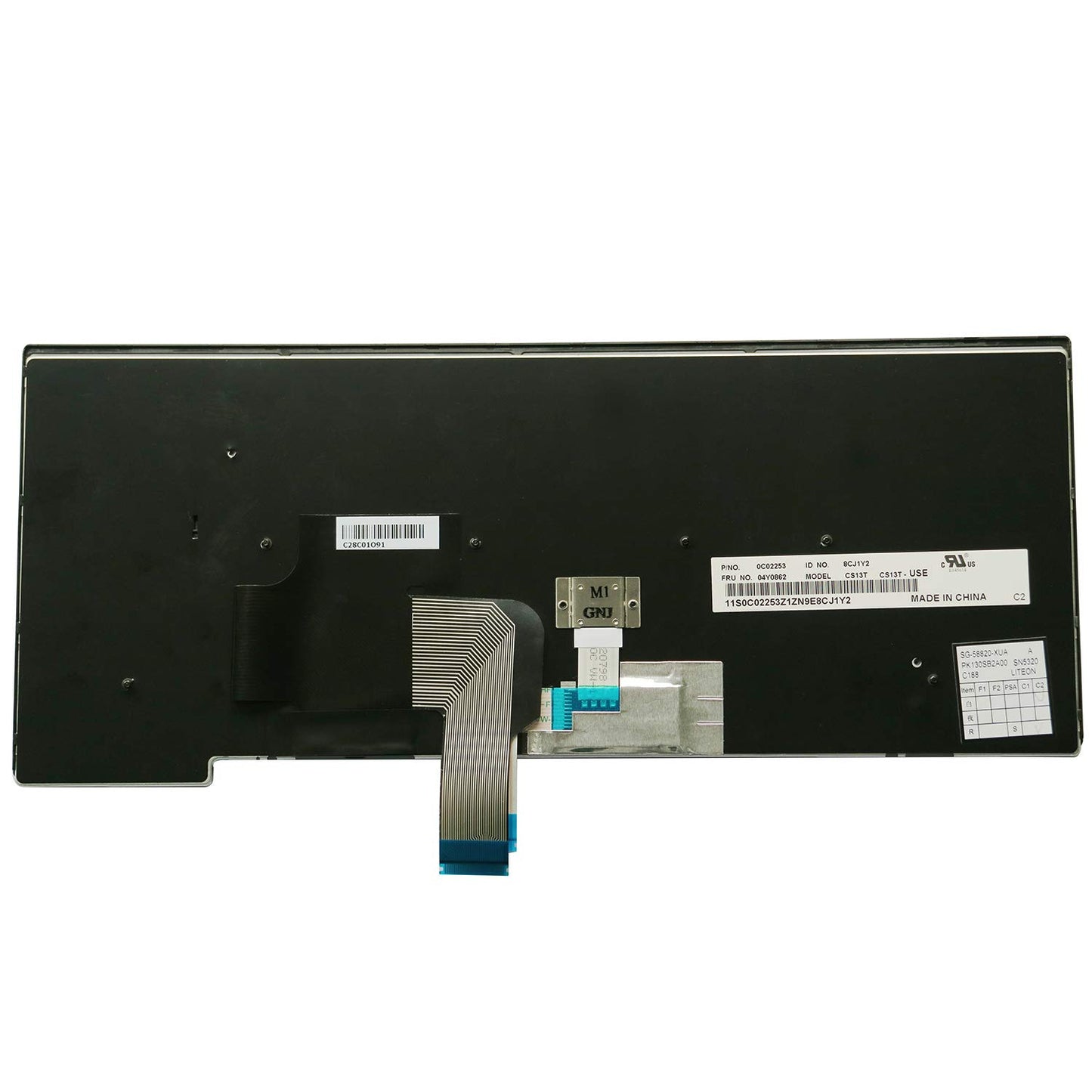 AUTENS US Replacement Keyboard for Lenovo ThinkPad T440 T440p T440s T431s T450 T450s L440 L450 L460 L470 T460 (Not Fit T460s T460p) Laptop (No