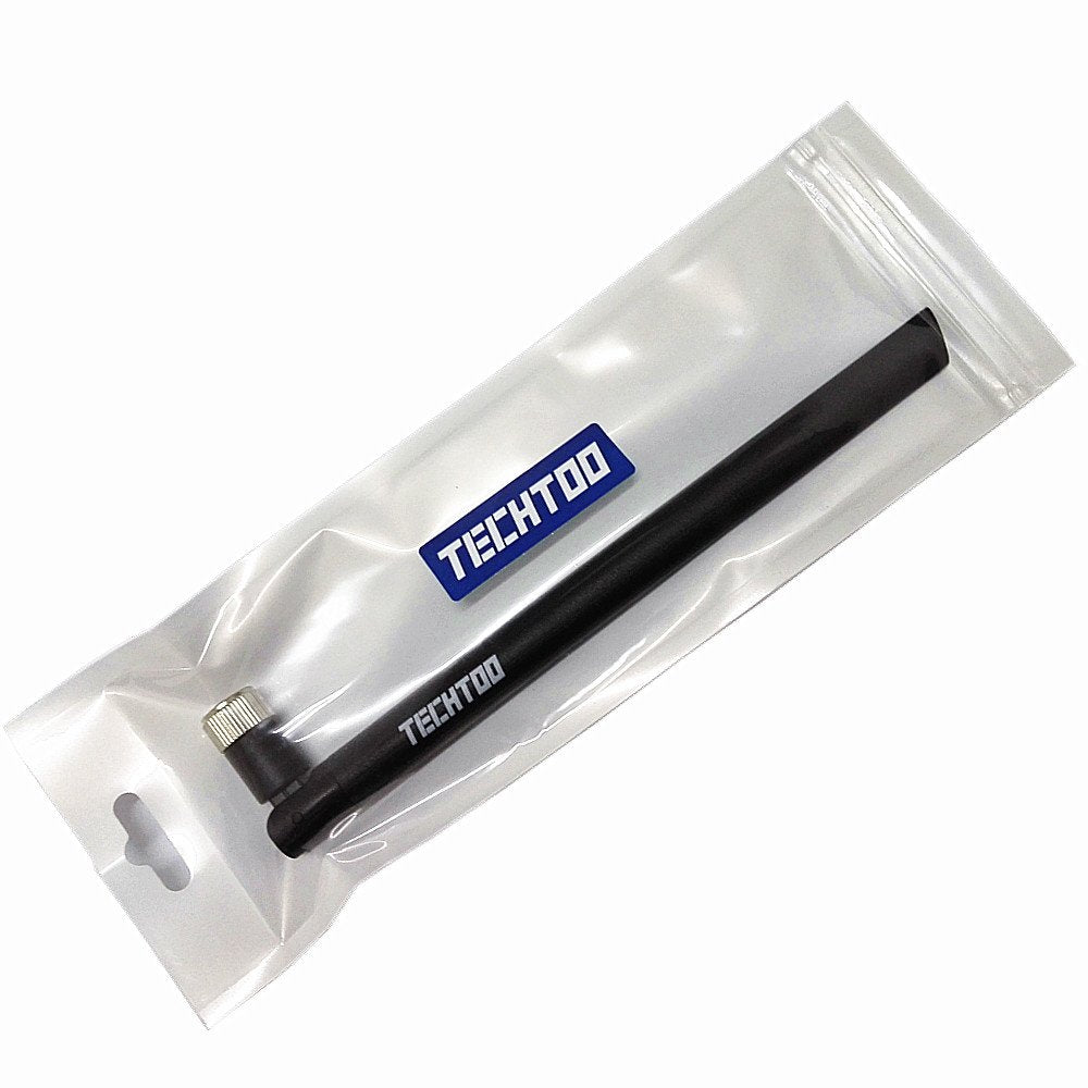 TECHTOO WiFi Antenna Dual Band 7dBi 2.4GHz/5.8GHz with RP-SMA Connector for Wireless Network Router USB Adapter PCI Card IP Camera DJI Phantom