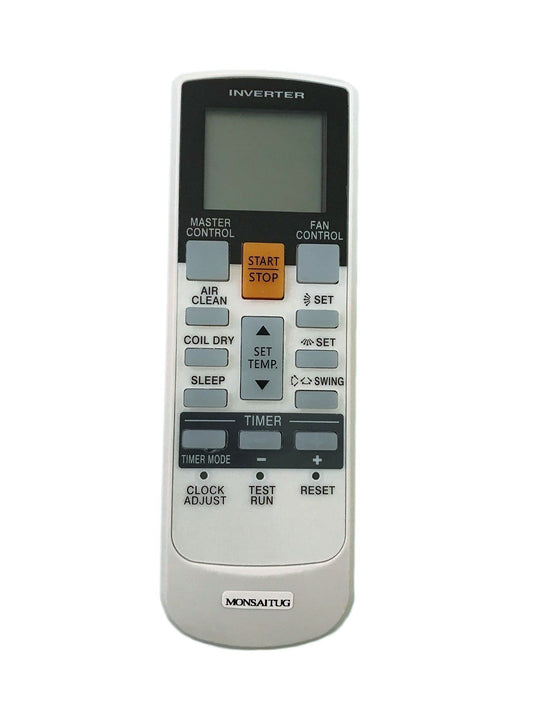 Replacement Remote Control for Fujitsu ASU18RLF ASU18RLXS ASU24RLF ASU24RLXS ASU30RLX ASU9RLF1 ASU12RLF1 AUU12RLF AUU18RLF AUU9RLF ASU30CLX1 ASU30RLXQ