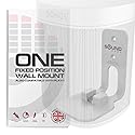 Sound Bass ONE, ONE Gen 2, ONE SL & Play:1 Wall Mount Bracket, White, Compatible with Sonos ONE, ONE Gen 2, ONE SL & PLAY1 Speaker, Fixed Position