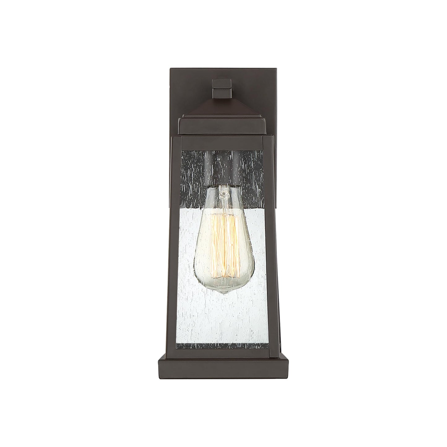 Quoizel RNL8405WT Ravenel Outdoor Wall Sconce Lighting, 1-Light, 100 Watt, Western Bronze (13"H x 5"W)