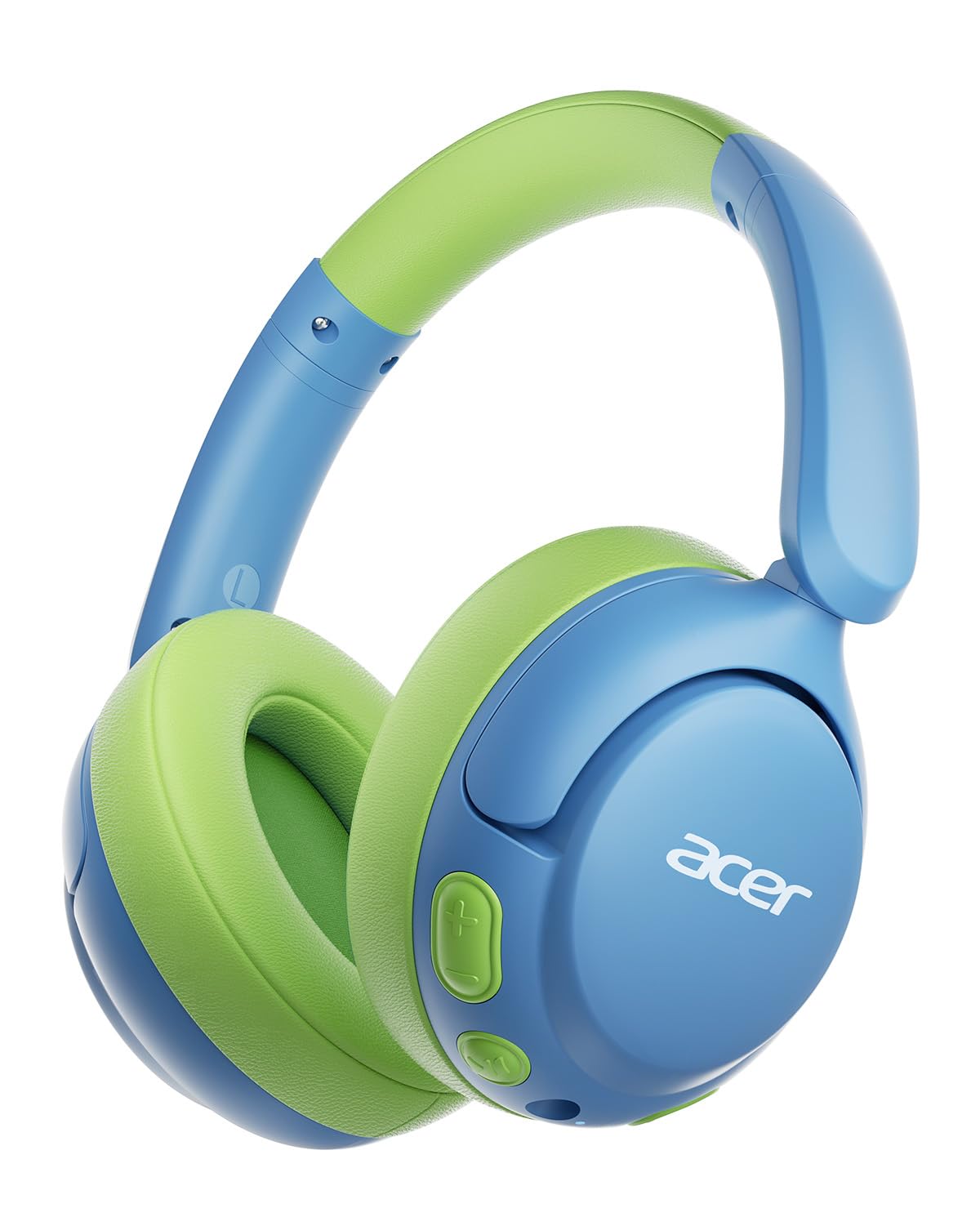 acer Kids Bluetooth Headphones, 85dB Volume Limiter, Foldable Wireless Over-Ear Headphones for iPad, Travel, 75H Playtime, Bluetooth 5.4, Built-in
