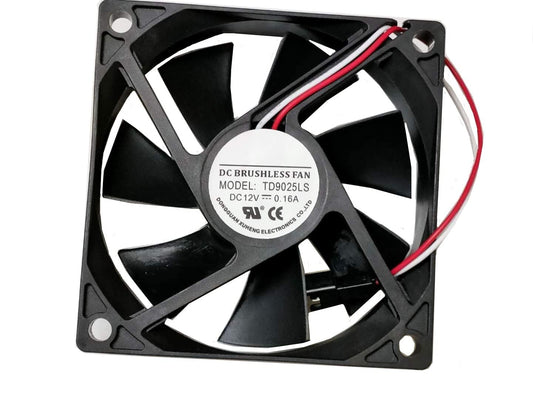 Joshua Adams TD9025LS 12V 0.16A 9025 2-Wire 9CM Silent Cooling Fan