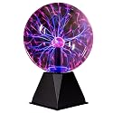 Mcoplus 8 Inch Plasma Ball, Lamp/Light, Electric Nebula Lightening Ball, Touch & Sound Sensitive, for Parties, Home, Decorations, Gift for Holiday