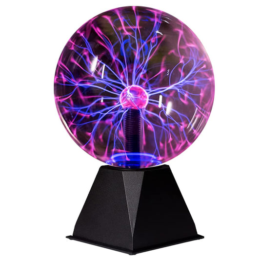 Mcoplus 8 Inch Plasma Ball, Lamp/Light, Electric Nebula Lightening Ball, Touch & Sound Sensitive, for Parties, Home, Decorations, Gift for Holiday