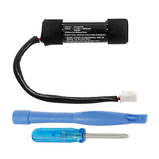 MPF Products 2600mAh PR-633496 Battery Replacement Compatible with Harman Kardon Onyx Studio 3 Wireless Bluetooth Speaker