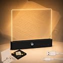 TWINPAIR LED Book Light Page, Rechargeable Book Page Light for Reading, Flat Full Page Reading Light with 3 Colors, Dimming Timer, USB-C,Black