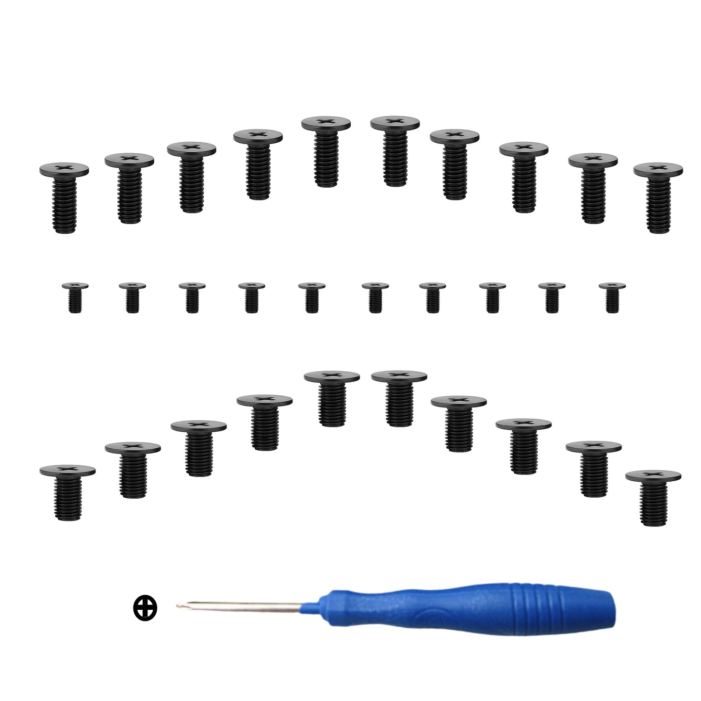 30pcs Camera Screws Kit for Sony Digital Camera - LCD Screen Body Replacement Screws with Professional Screwdriver Tool