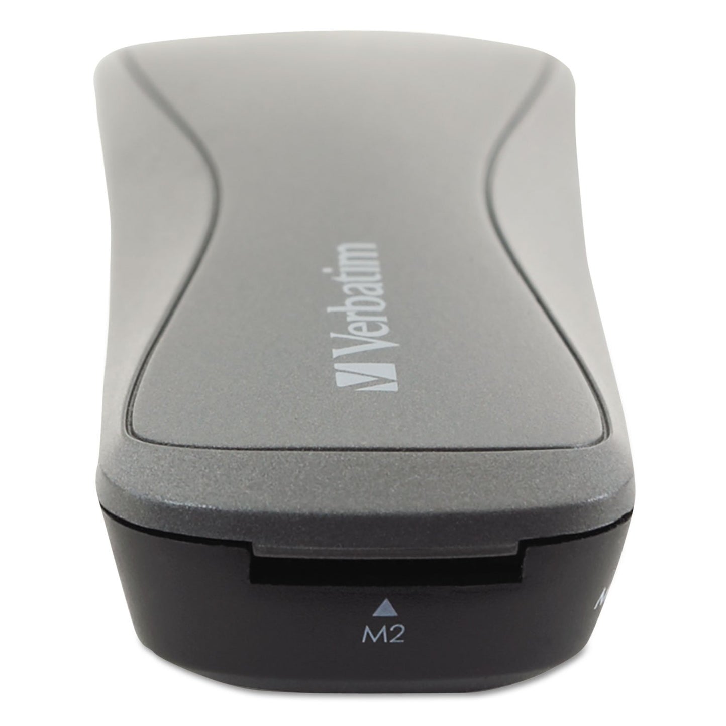 Verbatim SD/Memory Stick Pocket Card Reader, USB 2.0 - Graphite, Black, 97709