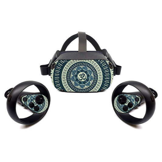 MightySkins Carbon Fiber Skin for Oculus Quest - Ohm | Protective, Durable Textured Carbon Fiber Finish | Easy to Apply, Remove, and Change Styles |