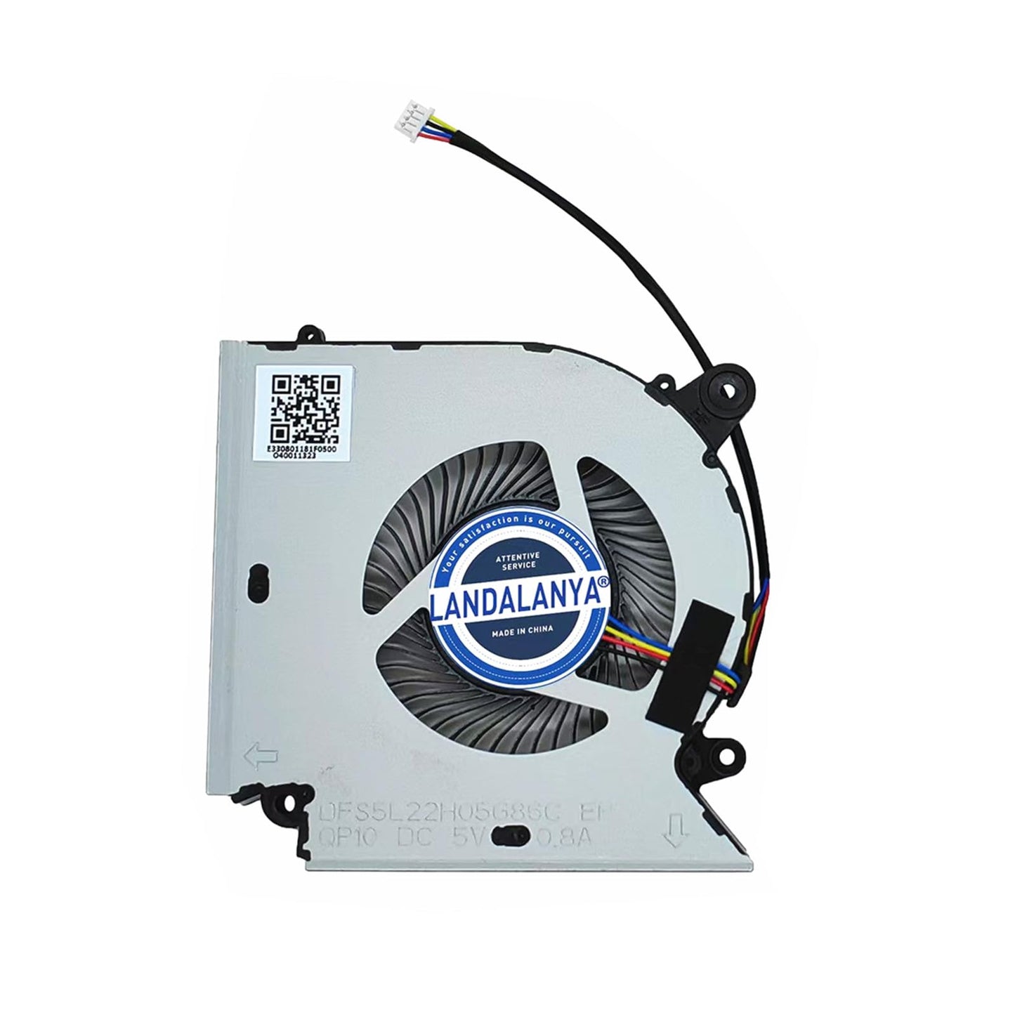 LANDALANYA Replacement New Laptop CPU and GPU Cooling Fan for MSI Katana GF76 Pulse GL76 MS-17L1 GF66 11UC Pulse GL66 11UEK MS-1581 Series
