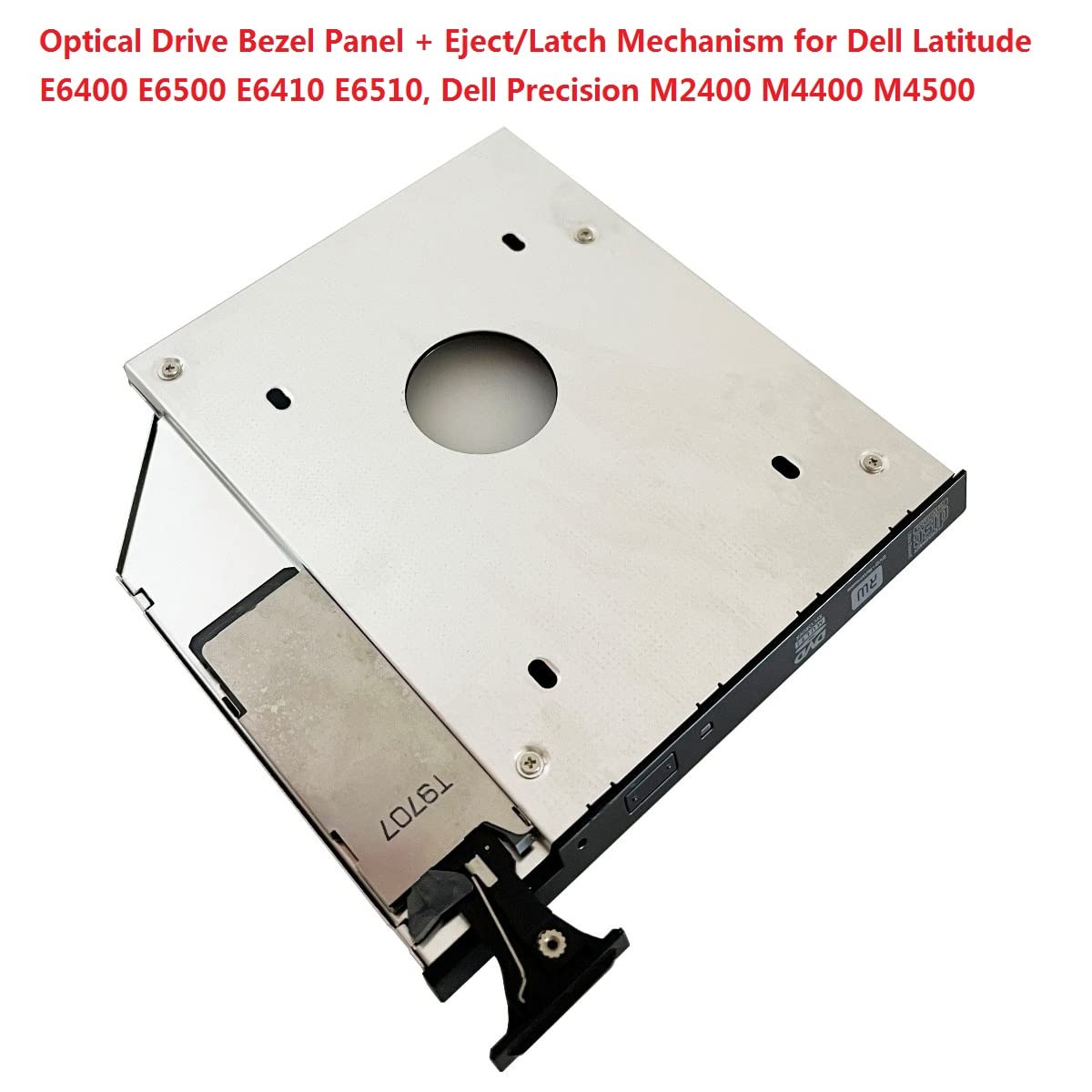 2nd HDD SSD Hard Drive Optical Bay Caddy Frame for Dell Latitude E6400 E6500 E6410 E6510 Precision M2400 M4400 M4500 Modular Bay