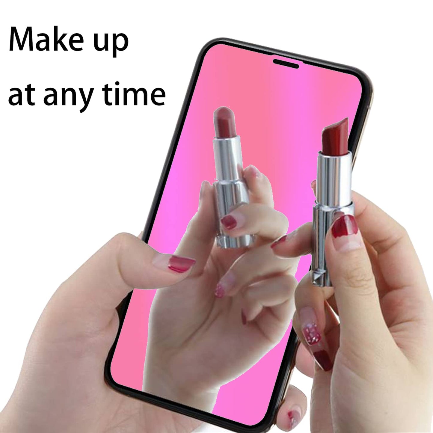 BWEDXEZ 2 Pack Anti-Blue Privacy Tempered Glass Suit for iPhone 14 Pro Mirror Anti-Spy Screen Protector Anti-Peeping Film Electroplated Gradient 9H
