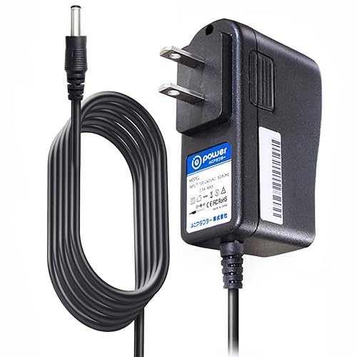 T POWER 3V 5V Charger for O2-Cool 02Cool Treva 5" 6" Portable Indoor Outdoor Cooling Fan Model 1041 1054 1078 Ac Dc Adapter Power Supply Cord