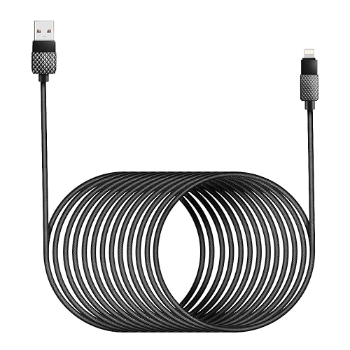 MTAKYI Extra Long Phone Charger Cable 5M, MFi Certified USB Cable, High Data SyncPhone Fast Charging Cable Lead for Phone…