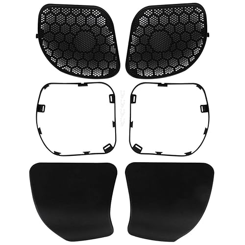 TCT-MOTORPARTS Fairings Glove Box Doors +Speaker Grilles For Harley Road Glide 2015-2023 FLTRX Ultra FLTRU Special FLTRXS CVO Ultra FLTRUSE Matte