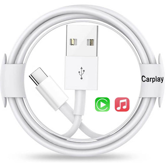 AKWOR Car Carplay Cable Adapter for iPhone 15/16 Charger Cord, 3FT USB A to USB C Cable Compatible for iPhone 16/15 Pro Max Plus, iPad 10th, iPad Pro