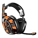 MightySkins Skin Compatible with Astro A40 3rd Generation Gaming Headset - Orange Camo Protective, Durable, and Unique Vinyl Decal wrap Cover Easy