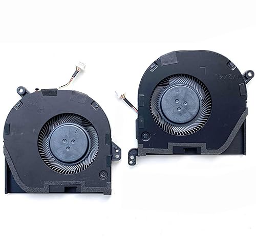 Fleshy Leaf CPU+GPU Cooling Fan Replacement for Dell XPS 2020 Year 15 9500 9510 Precision 5550 Series EG50050S1-CG30-S9A EG50050S1-CG00-S9A DC5V