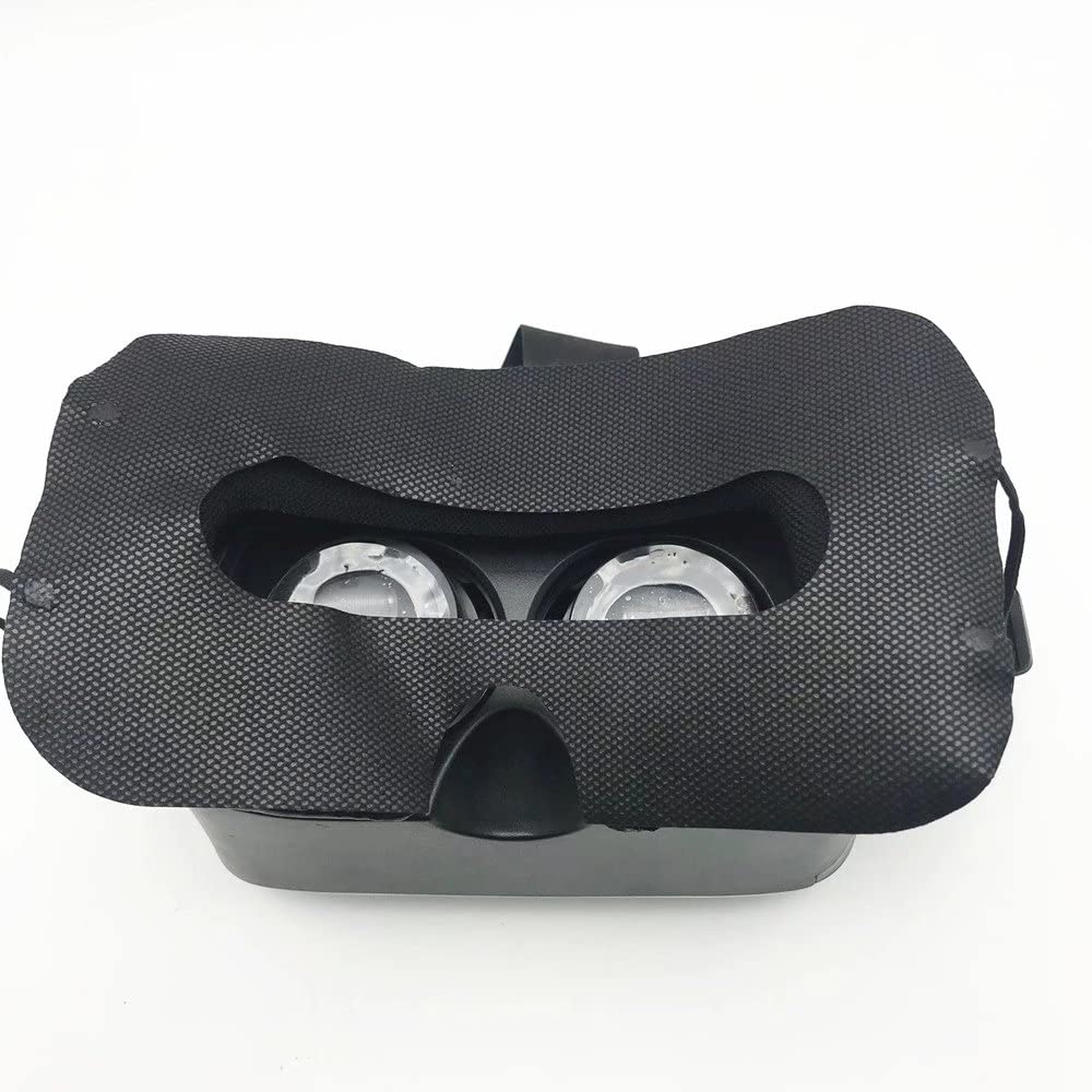 100 Pack Disposable VR Mask Sanitary VR Eye Covers VR Mask for VR Face Mask,Virtual Reality Face Mask Compatible with HTC Vive Pro/PS VR/Gear
