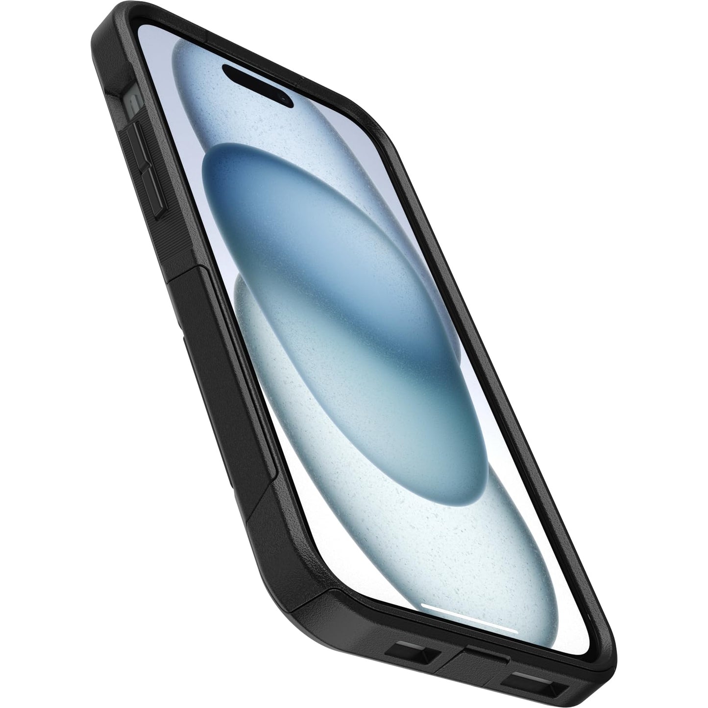 OtterBox iPhone 15 Plus and iPhone 14 Plus Commuter Series Case - Black, Slim & Tough, Pocket-Friendly, with Port Protection