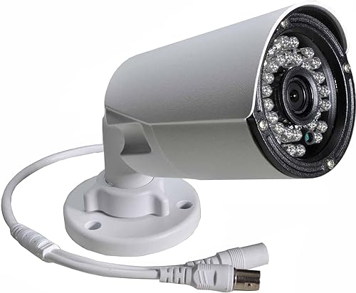 BlueFishCam Wide Angle Lens 2.8mm CMOS 1000TVL Analog CCTV Security Camera Waterproof with IR-Cut 36 LED Infrared Day/Night Vsion