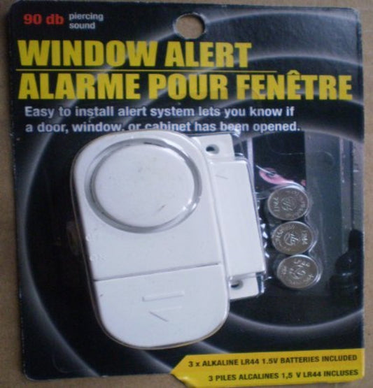 Greenbrier #VL-323 Window Security Alert