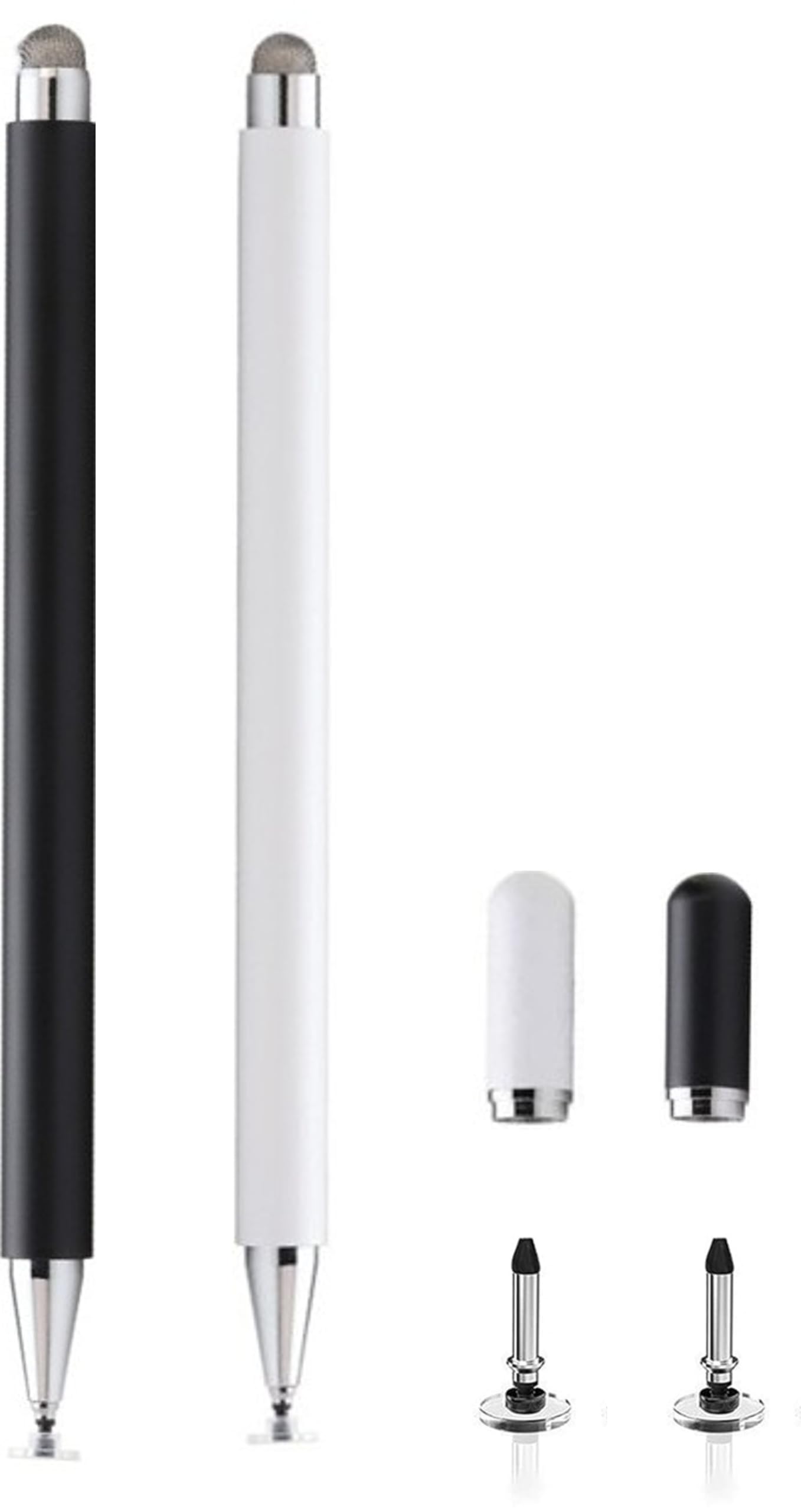 2PCS 2-in-1 Stylus Pen for Samsung Galaxy Tab A11/A11+/A9+/A9/A8/A8 Plus/A7/A7 Lite,Stylus for iPad Pro/iPhone/Fire/Surface Tables All Touch Devices