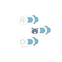 Camera Cover Slide, Webcam Cover, Laptop Camera Cover Slide, Cute and Elegant(3 Pack, White)