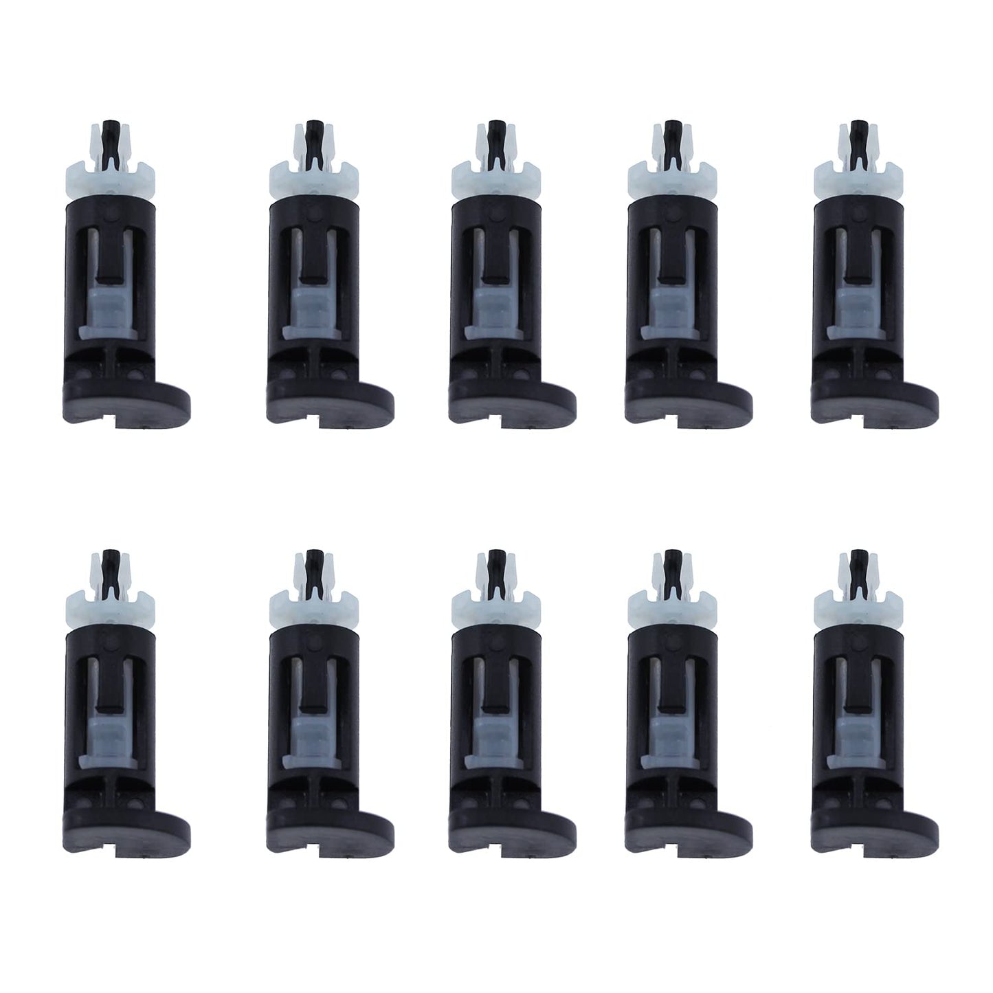 E-outstanding 8PCS Plastic Heatsink Mount Pin CPU Cooler Clips for Intel LGA 775 Socket