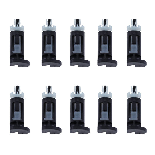 E-outstanding 8PCS Plastic Heatsink Mount Pin CPU Cooler Clips for Intel LGA 775 Socket
