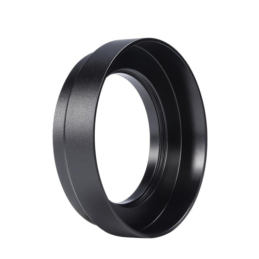 Camera Metal Lens Hood for Nikon Nikkor Z 40mm F2, Z 28mm f/2.8, Z 28mm f/2.8 Lens Compatible with 52mm UV UV Filters (Black)