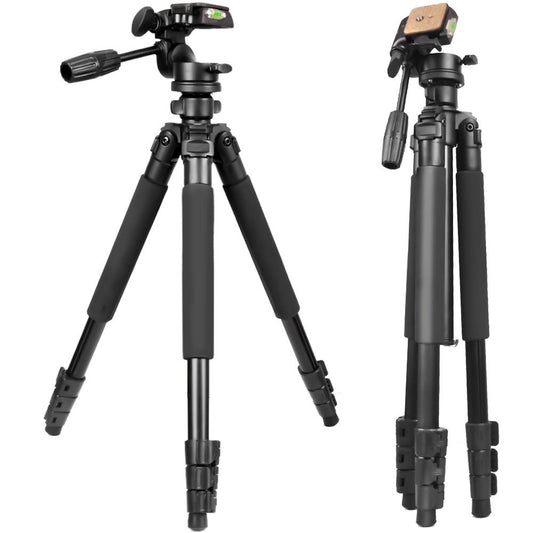 Gosky Tripod -Travel Portable Tripod for Spotting scopes, Binoculars, camcorders, or SLR Cameras (Pro (61-inch))