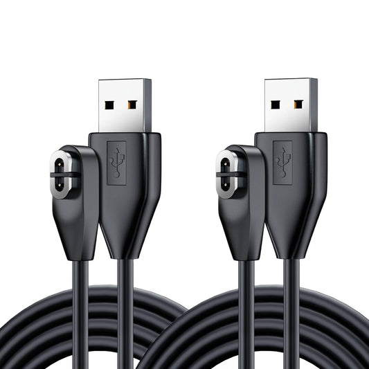 HCHNH Replacement for Shokz Headphones Charging Cable, 2 Pack Charger for Shockz Aftershokz Open Run Headphone, 3.3ft Magnetic USB Cord