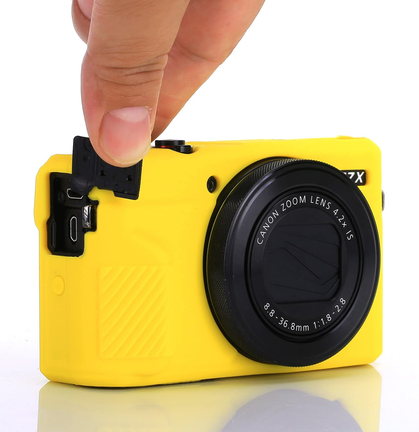 G7X / G7X Mark II Camera Silicone Case, Ultra Thin Lightweight Rubber Soft Silicone Case Bag Cover for Canon PowerShot G7X / G7X Mark II