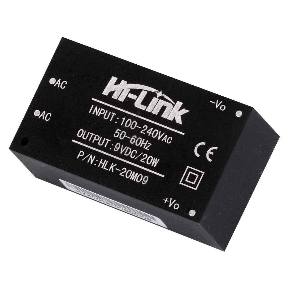 HI-Link HLK-20M09 AC-DC 220V to 9V 20w Step-Down Power Supply Module Intelligent Household Switch Power Supply Module (2 PCS)