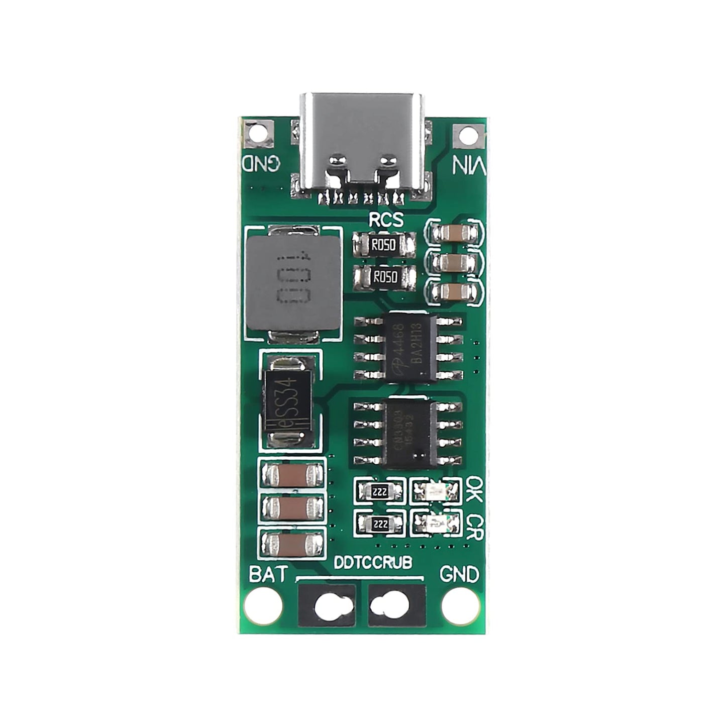 ATNSINC 2PCS Multi-Cell 2S 3S 4S Type-C USB Boost Converter to 8.4V 12.6V 16.8V Step-Up Power Module LiPo Polymer Li-Ion Charger Protection Board (3S…