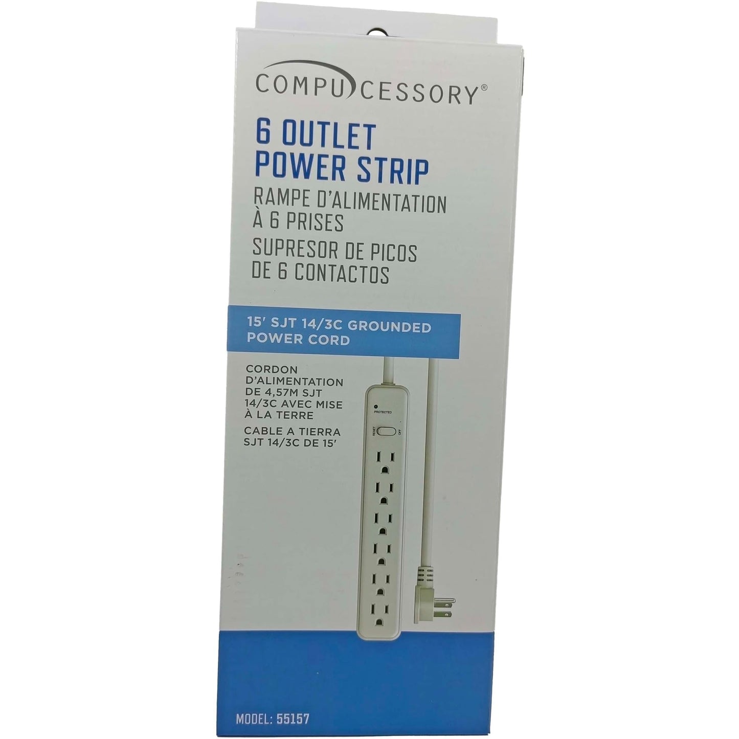 CCS55157 - Compucessory 6-Outlet Power Strips