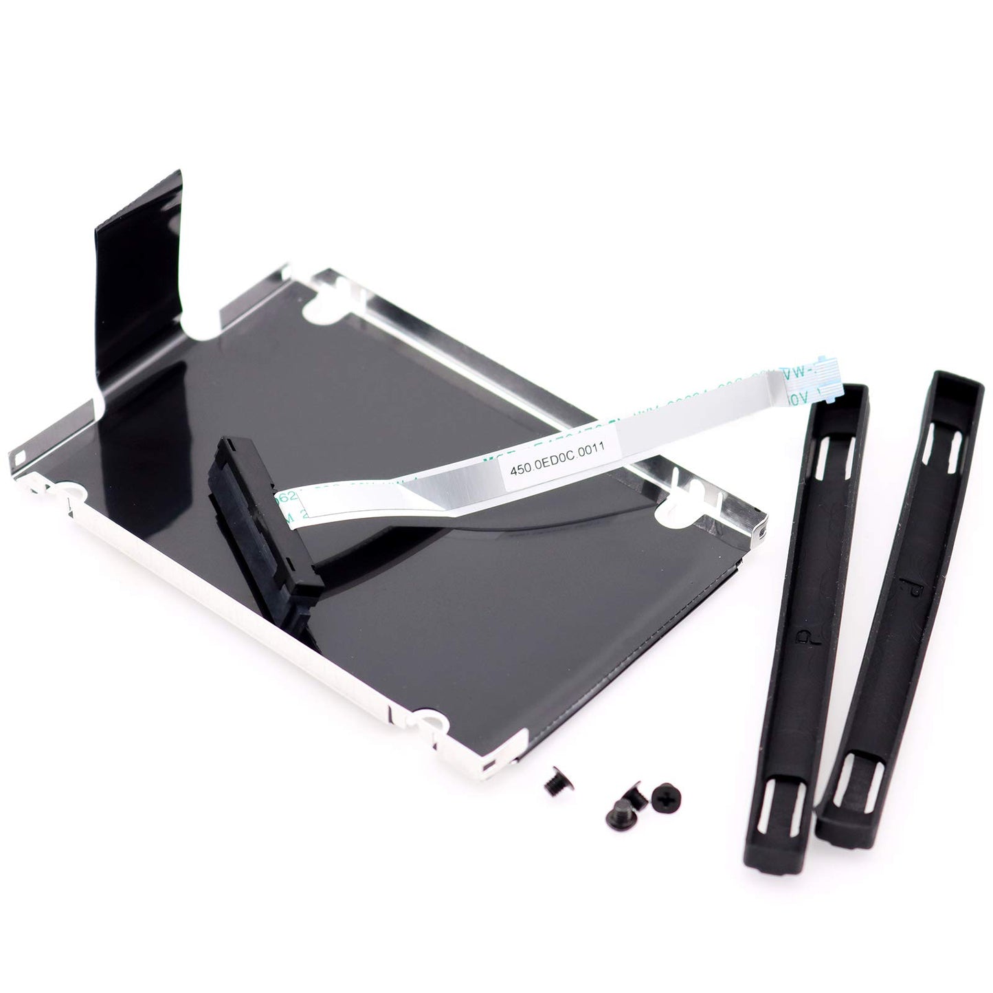 Deal4GO 2.5" SATA Hard Drive Caddy Bracket w/ 11-pin HDD Cable Connector for HP Envy X360 15-CN 15-BR 15-CR 14-BA 14-AC 14-CE 14-CD 14-AF 14T-CD