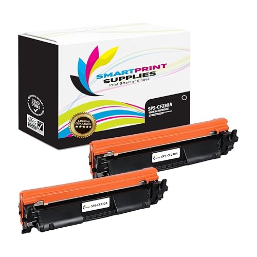 Smart Print Supplies Compatible 30A CF230A Black Toner Cartridge Replacement for HP Laserjet M20 MFP M227 Printers (1,600 Pages) - 2 Pack
