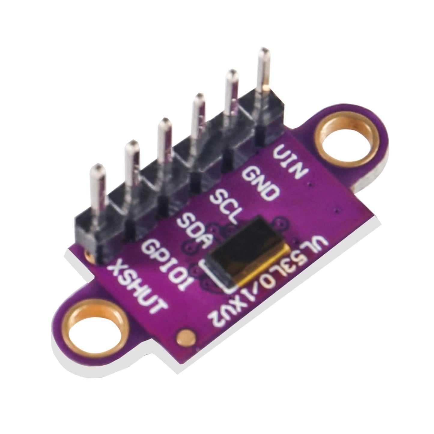 QCCAN 3PCS VL53L0X Time-of-Flight (ToF) Ranging Sensor Breakout 940nm GY-VL53L0XV2 Distance Module I2C IIC