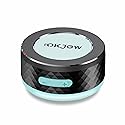 Okjew Bone Conduction Bluetooth Speaker with Colorful LED Breathing Lights, Portable Surface-Vibration Speaker, 360° Surround Sound for Home, Outdoor